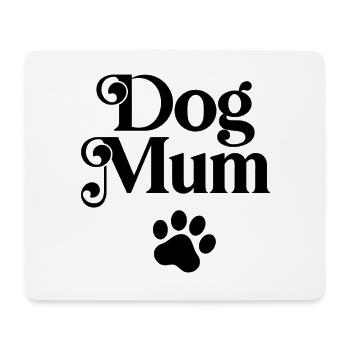 Hunde-Mama - Mousepad (Querformat) - Weiß - Vorne