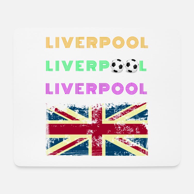 Liverpool Liverpool - Mouse Pad (horizontal) - white