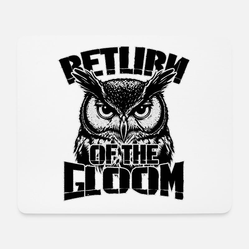 Return Of The Gloom - Mousepad (Querformat) - Weiß