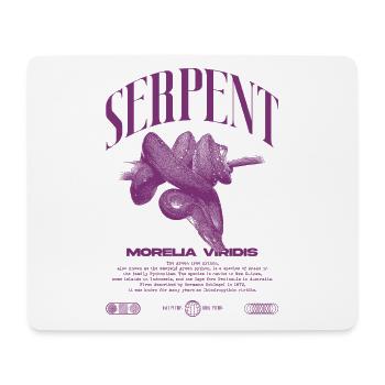 Green Tree Python Modern Reptile Keeper Streetwear - Mouse Pad (horizontal) - white - Front