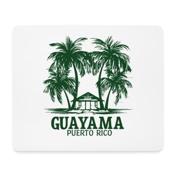 Guayama Porto Rico - Tapis de souris (format paysage) - blanc - Devant