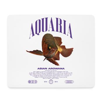 Asian Arowana Monster Fish Keeper Streetwear - Mouse Pad (horizontal) - white - Front