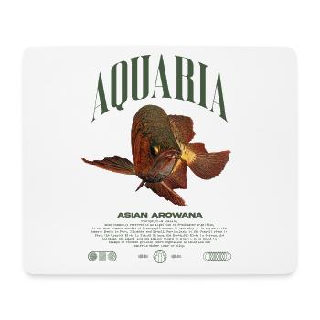 Asian Arowana Monster Fish Keeper Streetwear - Mouse Pad (horizontal) - white - Front