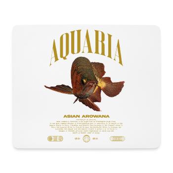 Asian Arowana Monster Fish Keeper Streetwear - Mouse Pad (horizontal) - white - Front