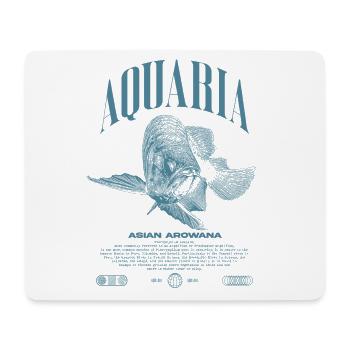 Asian Arowana Monster Fish Keeper Streetwear - Mouse Pad (horizontal) - white - Front
