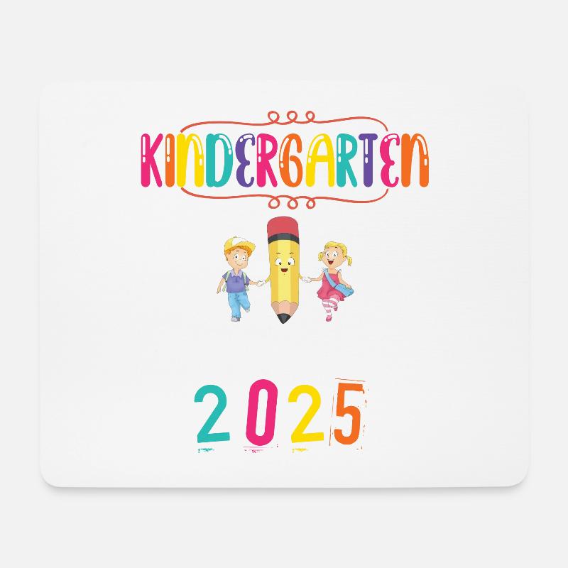 Kindergarten Abgänger 2025 Abschied Kita Kiga Hort - Mousepad (Querformat) - Weiß