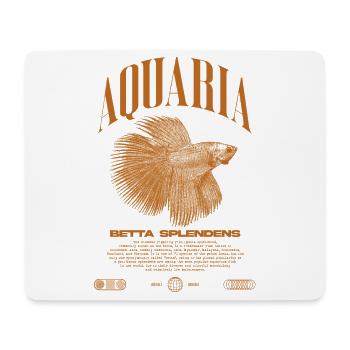 Betta Fish Keeper Moderne Streetwear - Mousepad (Querformat) - Weiß - Vorne