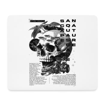 Aquascaping Moderner tropischer Fischhalter Aquarianer - Mousepad (Querformat) - Weiß - Vorne