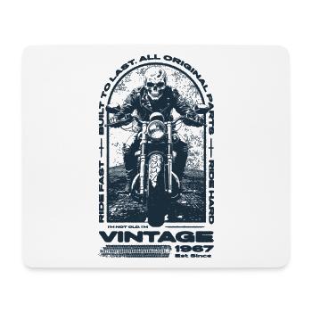 Vintage Motorrad Biker Motorrad Geburtstag 1967 - Mousepad (Querformat) - Weiß - Vorne