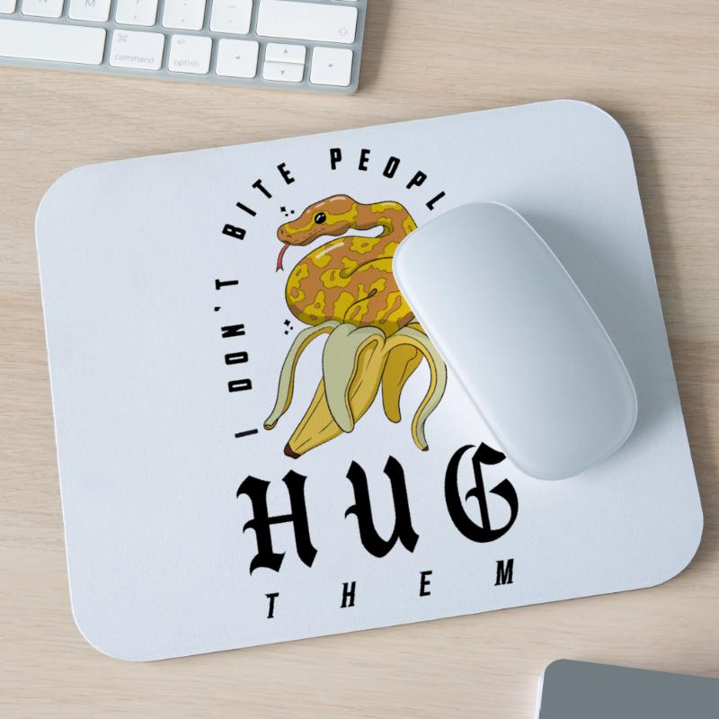Ball Python Snake Owner Banana Royal Python Mouse Pad (horizontal)