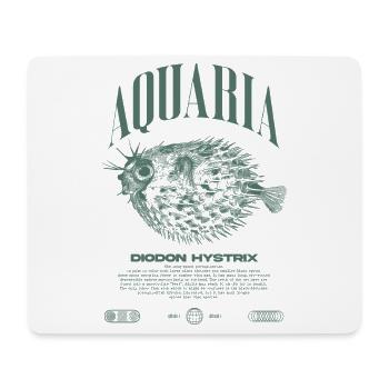 Porcupine Puffer Fish Keeper Modern Streetwear - Mouse Pad (horizontal) - white - Front