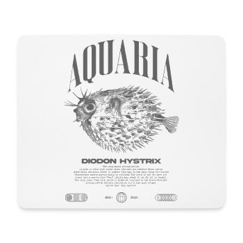Stachelschwein Kugelfischhalter Moderne Streetwear - Mousepad (Querformat) - Weiß - Vorne