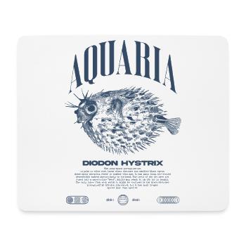 Stachelschwein Kugelfischhalter Moderne Streetwear - Mousepad (Querformat) - Weiß - Vorne