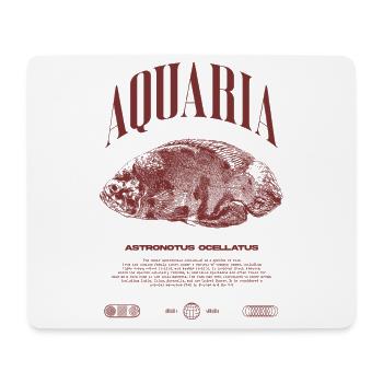 Oscar Fish Keeper Moderne Streetwear - Mousepad (Querformat) - Weiß - Vorne