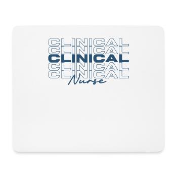 Clinical Nurse Medical Nurses Stylish - Mouse Pad (horizontal) - white - Front