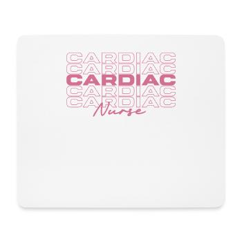 Cardiac Nurse Medical Nurses Stylish - Mouse Pad (horizontal) - white - Front