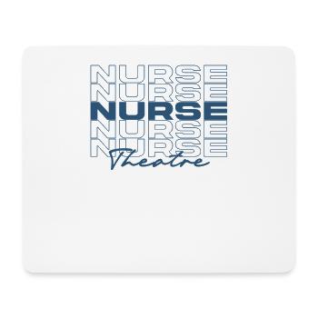 Theater Krankenschwester Krankenschwester Krankenschwestern Stilvoll - Mousepad (Querformat) - Weiß - Vorne