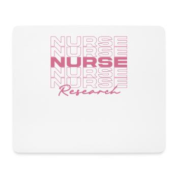 Forschung Krankenschwester Medizinische Krankenschwestern Stilvoll - Mousepad (Querformat) - Weiß - Vorne