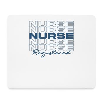 Registrierte Krankenschwester Medizinische Krankenschwestern Stilvoll - Mousepad (Querformat) - Weiß - Vorne