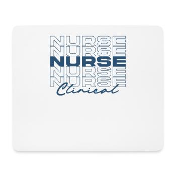 Clinical Nurse Medical Nurses Stylish - Mouse Pad (horizontal) - white - Front