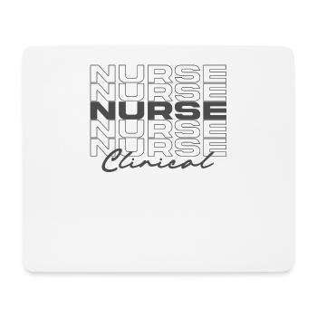 Clinical Nurse Medical Nurses Stylish - Mouse Pad (horizontal) - white - Front