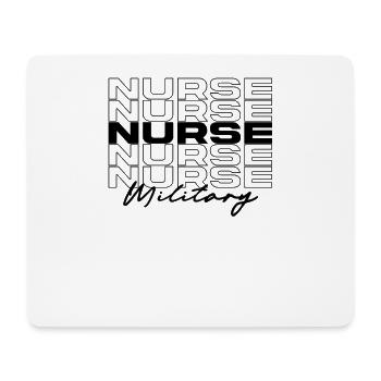 Militärkrankenschwester Krankenschwester Medizinische Krankenschwestern Stilvoll - Mousepad (Querformat) - Weiß - Vorne