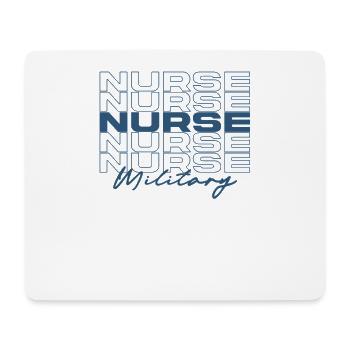 Military Nurse Medical Nurses Stylish - Mouse Pad (horizontal) - white - Front
