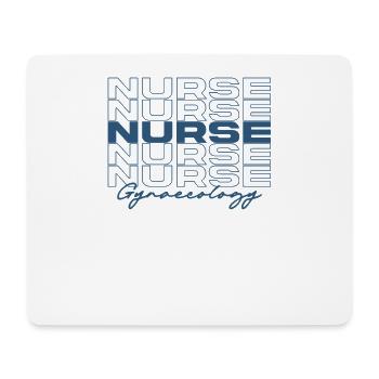 Infirmière en gynécologie Infirmières médicales élégantes - Tapis de souris (format paysage) - blanc - Devant