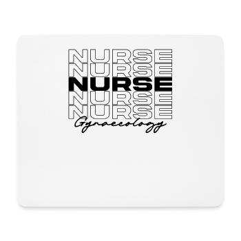 Infirmière en gynécologie Infirmières médicales élégantes - Tapis de souris (format paysage) - blanc - Devant