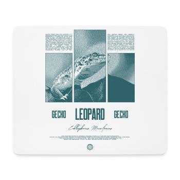 Leopard Gecko Reptile Keeper Streetwear - Mouse Pad (horizontal) - white - Front