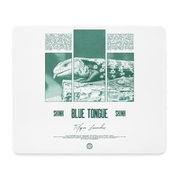 Blue Tongue Skink Reptile Keeper Streetwear - Mousepad (Querformat) - Weiß - Vorne