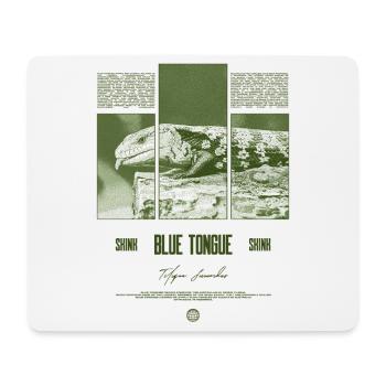 Blue Tongue Skink Reptile Keeper Streetwear - Mousepad (Querformat) - Weiß - Vorne