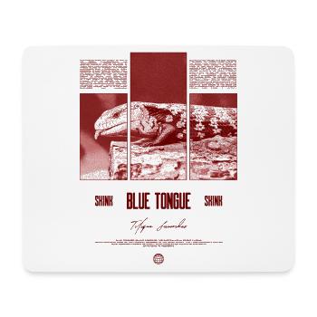 Blue Tongue Skink Reptile Keeper Streetwear - Mousepad (Querformat) - Weiß - Vorne