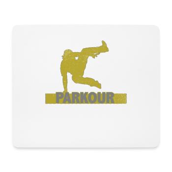 Parkour - Mouse Pad (horizontal) - white - Front