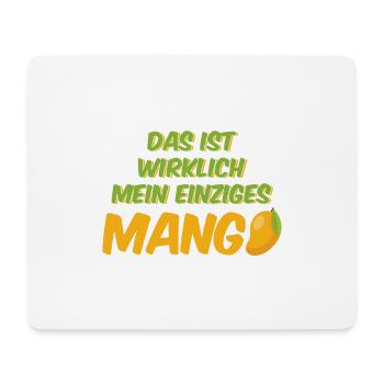 Obst Früchte Geschenkidee Früchte Funsprüche Obst - Mousepad (Querformat) - Weiß - Vorne