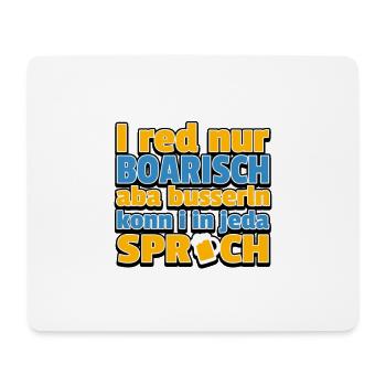 Wiesn Tracht Volksfest saufen Maß Bier - Mousepad (Querformat) - Weiß - Vorne