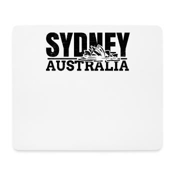 Sydney Australie - Tapis de souris (format paysage) - blanc - Devant