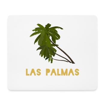Las Palmas Gran Canaria T-Shirt  - Mousepad (Querformat) - Weiß - Vorne