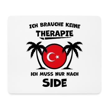 Side Türkei – Türkische Riviera - Mousepad (Querformat) - Weiß - Vorne