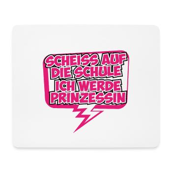 Princess Princess Shirt Gift Idea Crown - Mouse Pad (horizontal) - white - Front