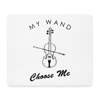 Geige Musik Design - My Wand Choose Me - Mousepad (Querformat) - Weiß - Vorne