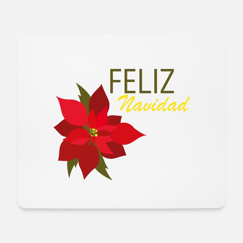 Feliz Navidad - Mouse Pad (horizontal) - white