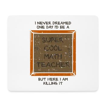 mathematics - Mouse Pad (horizontal) - white - Front