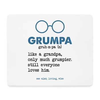 Grandpa - Opa - Mousepad (Querformat) - Weiß - Vorne