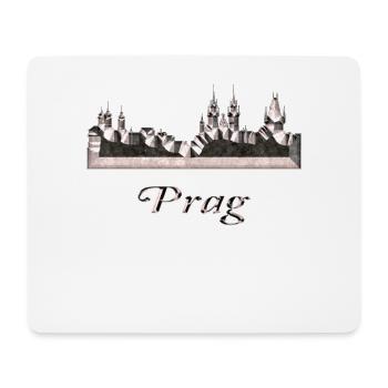 Prag - Mousepad (Querformat) - Weiß - Vorne