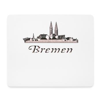 Bremen - Mousepad (Querformat) - Weiß - Vorne