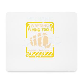 Mechaniker - Mousepad (Querformat) - Weiß - Vorne