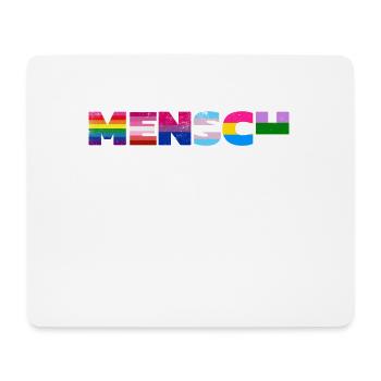 Rainbow Pride Flag Design - Mouse Pad (horizontal) - white - Front