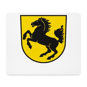 Stuttgart - Mousepad (Querformat) - Weiß - Vorne