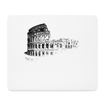 Colosseum Amphitheatre Rome Roma Rome Italy Italy - Mouse Pad (horizontal) - white - Front
